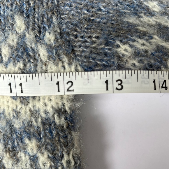 Mango Baby - Jacquard Knitted Sweater Blue - 2-3 years - Kids - Picture 12 of 14